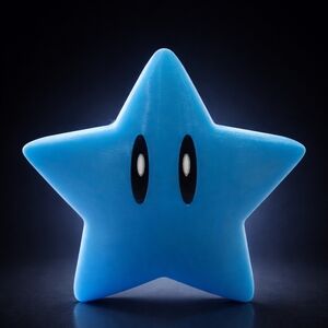 Iconic Super Mario Invincibility Star 3D Printed Ornament | Gamer Gift & Party